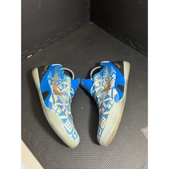 Nike Kobe Bryant 9 EM Low Hyper Cobalt Blue Multicolor 2014 646701-414 Size 10 - Picture 4 of 8